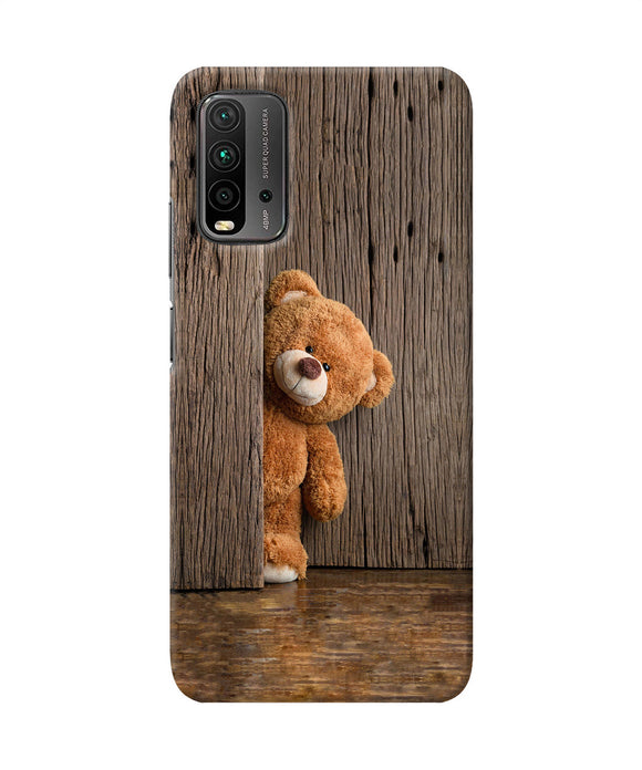 Teddy wooden Redmi 9 Power Back Cover