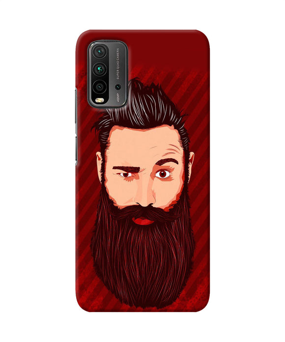 Beardo character Redmi 9 Power Back Cover
