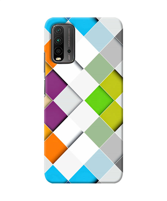 Abstract color box Redmi 9 Power Back Cover