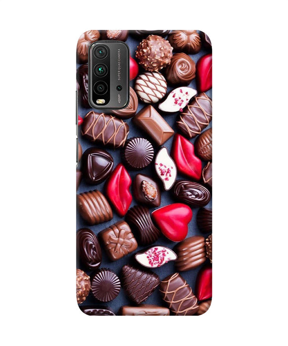 Valentine special chocolates Redmi 9 Power Back Cover