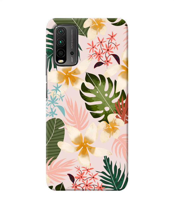 Leaf print Redmi 9 Power Back Cover