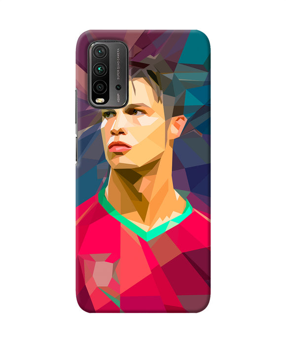 Abstract ronaldo Redmi 9 Power Back Cover