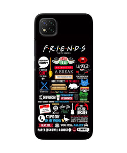 FRIENDS Poco C3 Back Cover