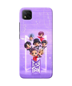 BTS Tiny Tan Poco C3 Back Cover