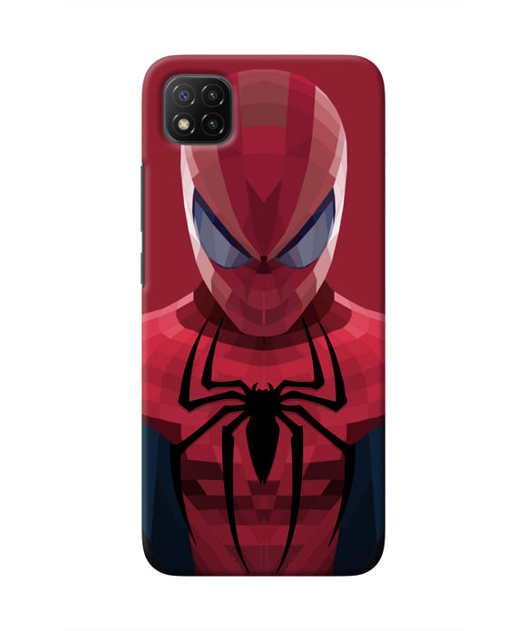 Spiderman Art Poco C3 Real 4D Back Cover