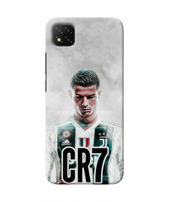 Christiano Football Poco C3 Real 4D Back Cover