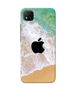 Apple Ocean Poco C3 Real 4D Back Cover