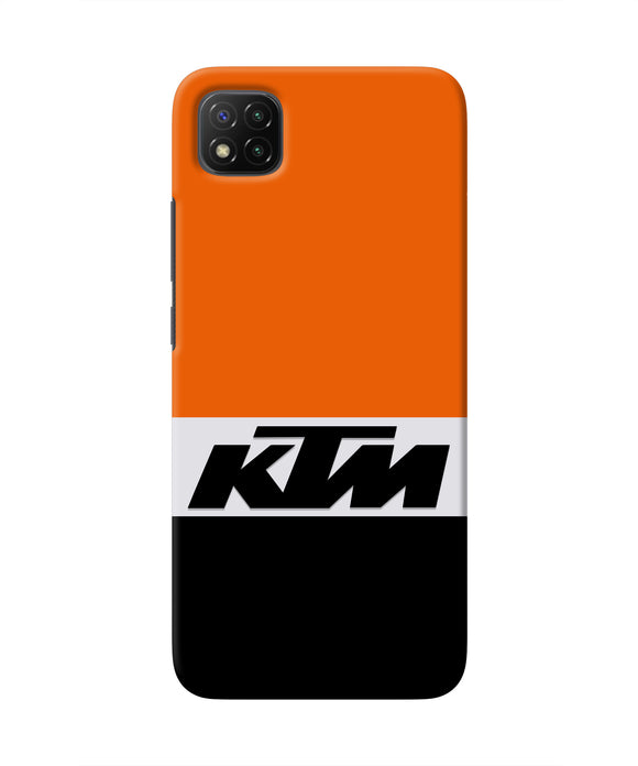 KTM Colorblock Poco C3 Real 4D Back Cover