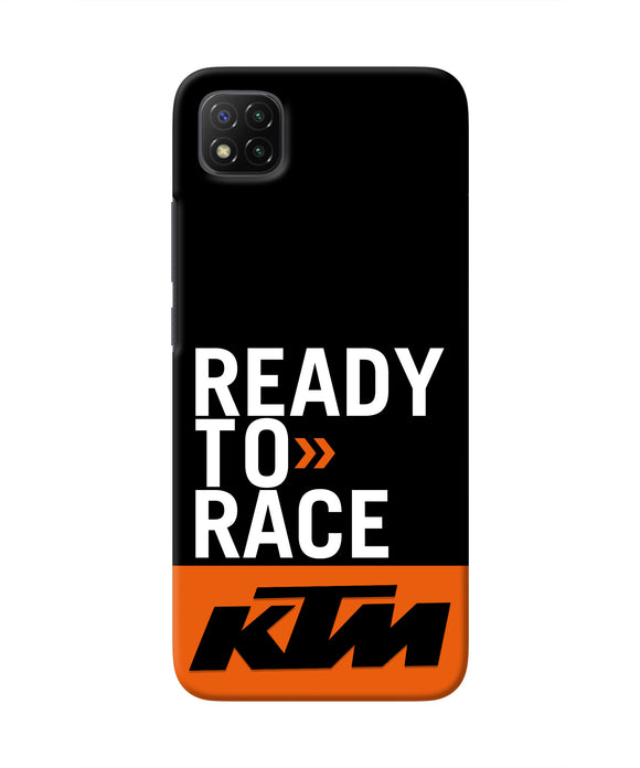 KTM Ready To Race Poco C3 Real 4D Back Cover