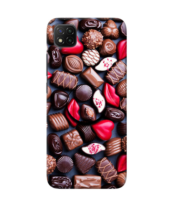 Chocolates Poco C3 Pop Case