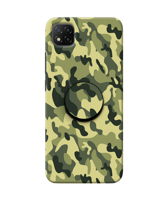 Camouflage Poco C3 Pop Case