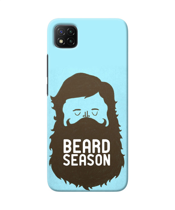 Beard season Poco C3 Back Cover