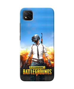 Pubg poster Poco C3 Back Cover