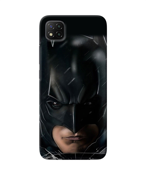 Batman black mask Poco C3 Back Cover