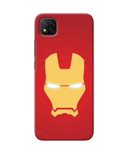 Ironman cartoon Poco C3 Back Cover