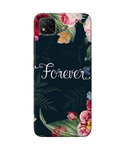 Forever flower Poco C3 Back Cover