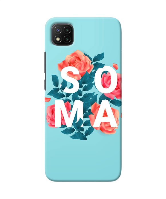 Soul mate one Poco C3 Back Cover