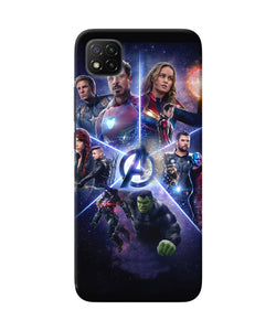 Avengers super hero poster Poco C3 Back Cover