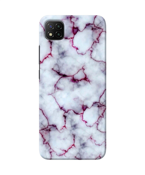 Brownish marble Poco C3 Back Cover