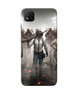 Pubg fight over Poco C3 Back Cover