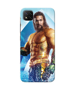 Aquaman water poster Poco C3 Back Cover