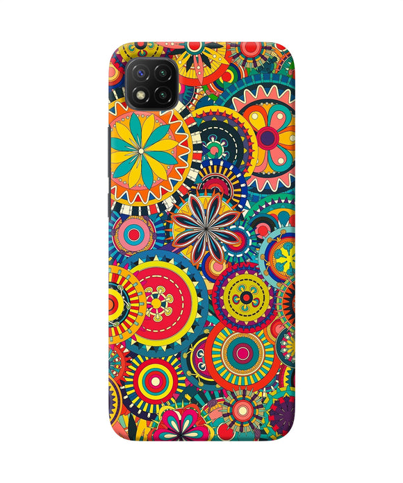 Colorful circle pattern Poco C3 Back Cover