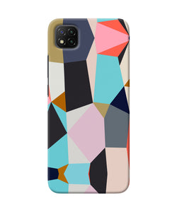 Abstract colorful shapes Poco C3 Back Cover