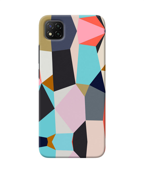 Abstract colorful shapes Poco C3 Back Cover