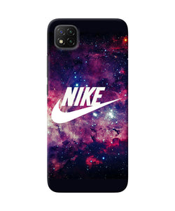 NIke galaxy logo Poco C3 Back Cover