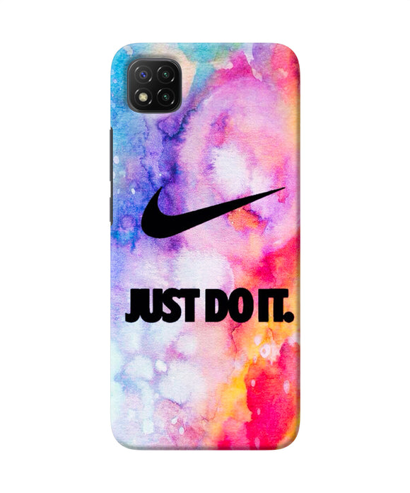 Just do it colors Poco C3 Back Cover