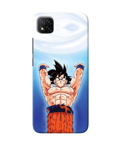 Goku super saiyan power Poco C3 Back Cover