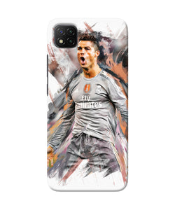 Ronaldo poster Poco C3 Back Cover