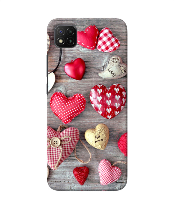 Heart gifts Poco C3 Back Cover