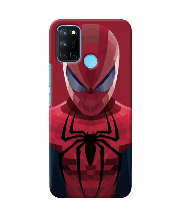 Spiderman Art Realme C17/Realme 7i Real 4D Back Cover