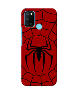 Spiderman Web Realme C17/Realme 7i Real 4D Back Cover