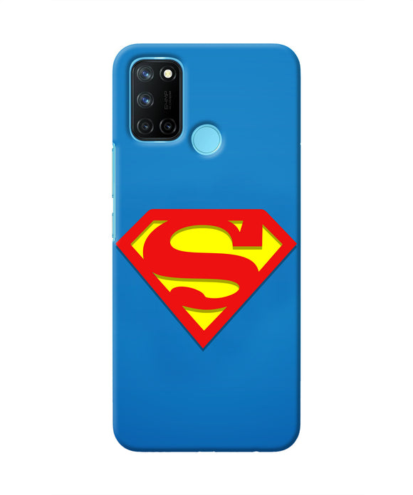 Superman Blue Realme C17/Realme 7i Real 4D Back Cover