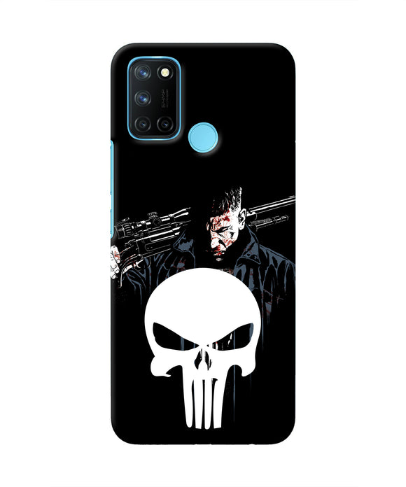 Punisher Character Realme C17/Realme 7i Real 4D Back Cover