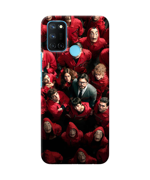 Money Heist Professor with Hostages Realme C17/Realme 7i Back Cover