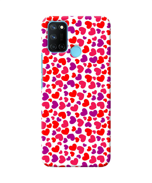 Heart print Realme C17/Realme 7i Back Cover