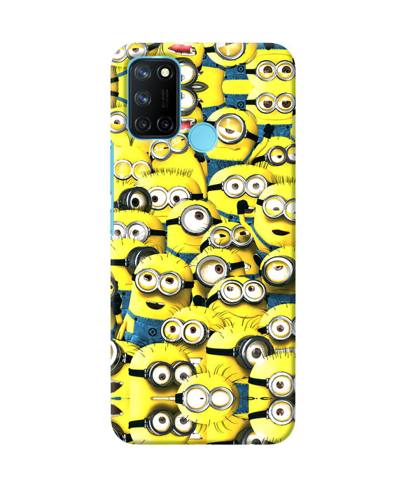 Minions mini crowd Realme C17/Realme 7i Back Cover