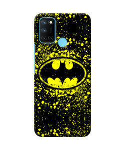 Batman last knight print yellow Realme C17/Realme 7i Back Cover