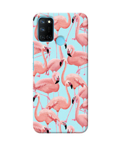 Abstract sheer bird print Realme C17/Realme 7i Back Cover