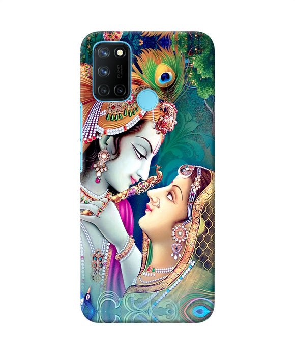 Lord radha krishna paint Realme C17/Realme 7i Back Cover