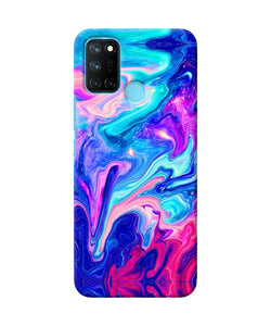 Abstract colorful water Realme C17/Realme 7i Back Cover