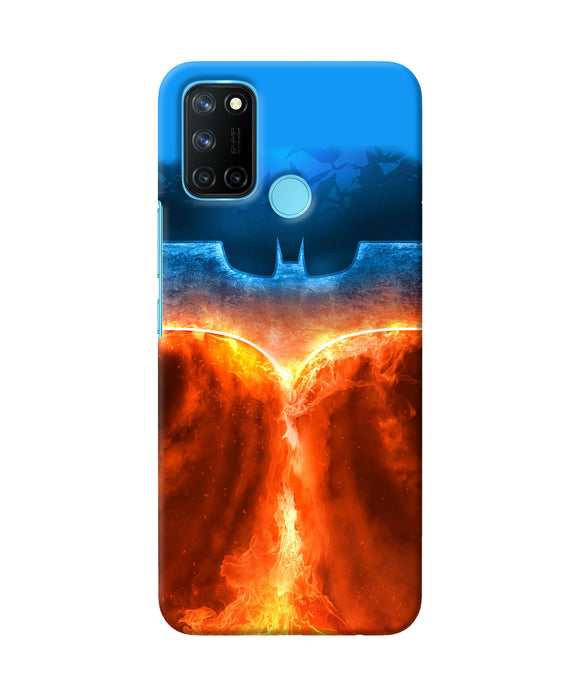 Burning batman logo Realme C17/Realme 7i Back Cover