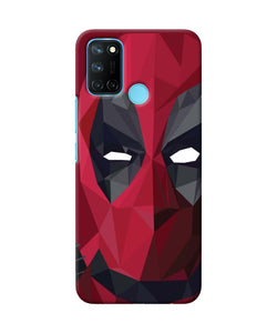 Abstract deadpool mask Realme C17/Realme 7i Back Cover