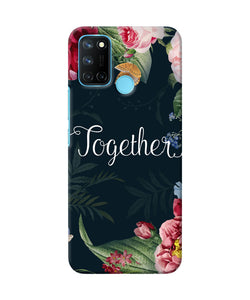 Together flower Realme C17/Realme 7i Back Cover