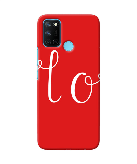 Love one Realme C17/Realme 7i Back Cover