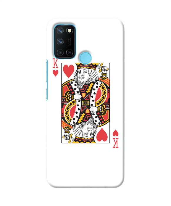 Heart king card Realme C17/Realme 7i Back Cover