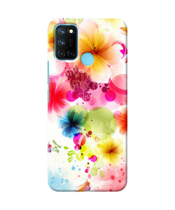 Flowers print Realme C17/Realme 7i Back Cover